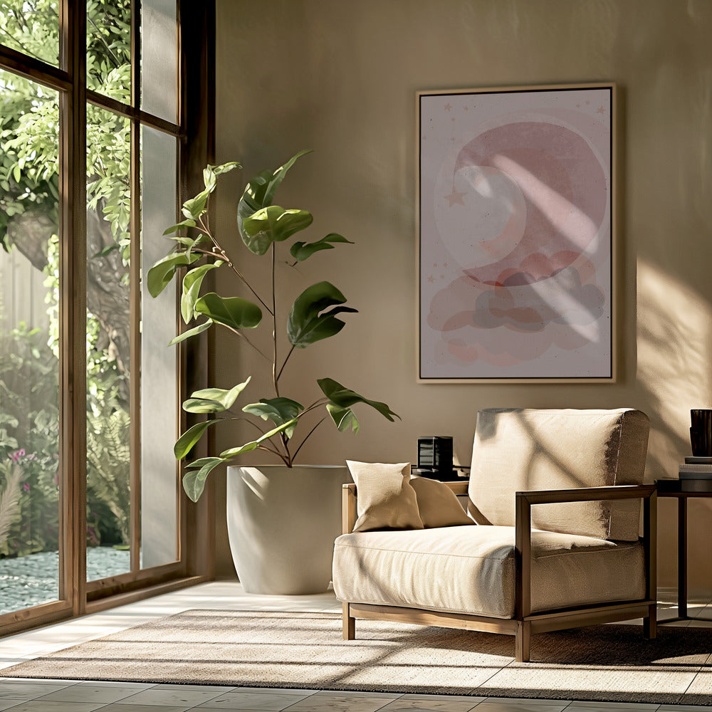 Gentle Moon Poster